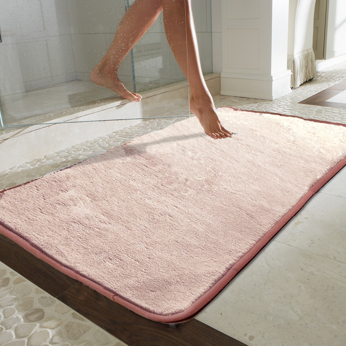 Microfiber Absorbing Bath Mat Bathroom Rug eBay